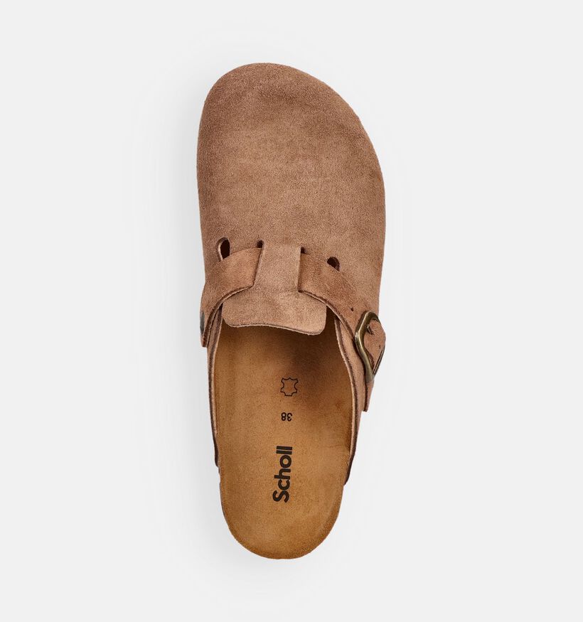 Scholl Fae Taupe Slippers voor dames (381007)