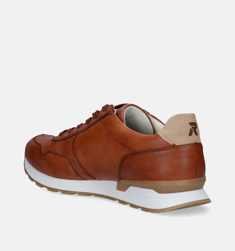 Rieker R-Evolution Chaussures à lacets en Cognac pour hommes (336239) - pour semelles orthopédiques
