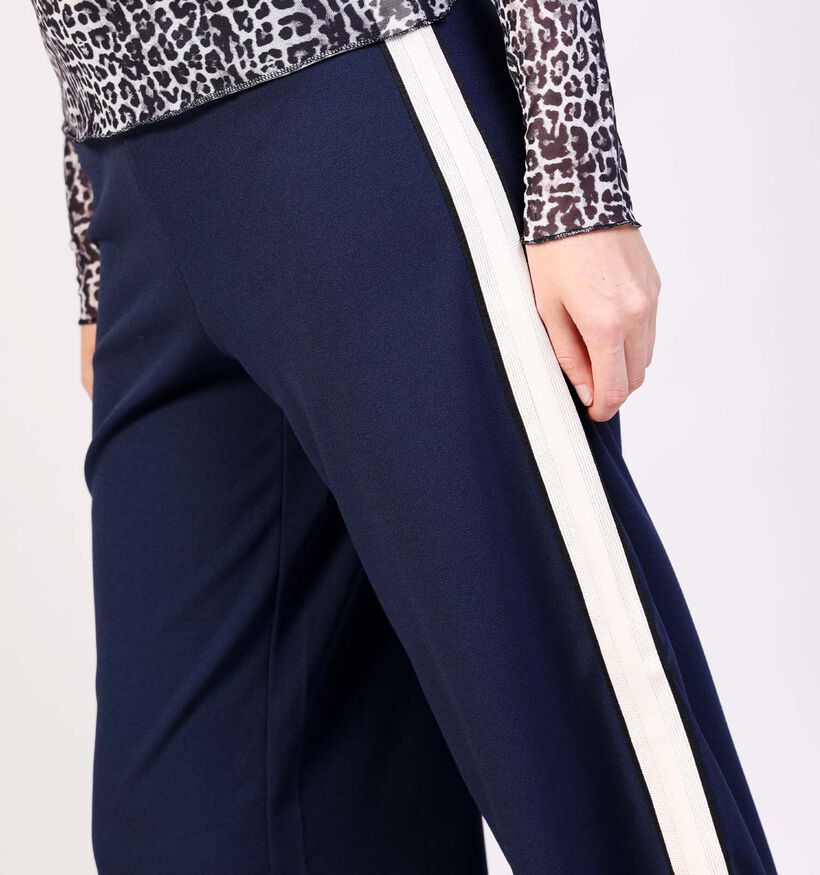 Vero Moda Berlin Pantalon large en Bleu L30 pour femmes (359306)