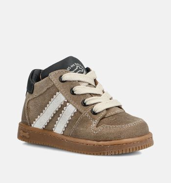 STONES and BONES Mid Baskets Jaune/Beige/Bleu/Vert