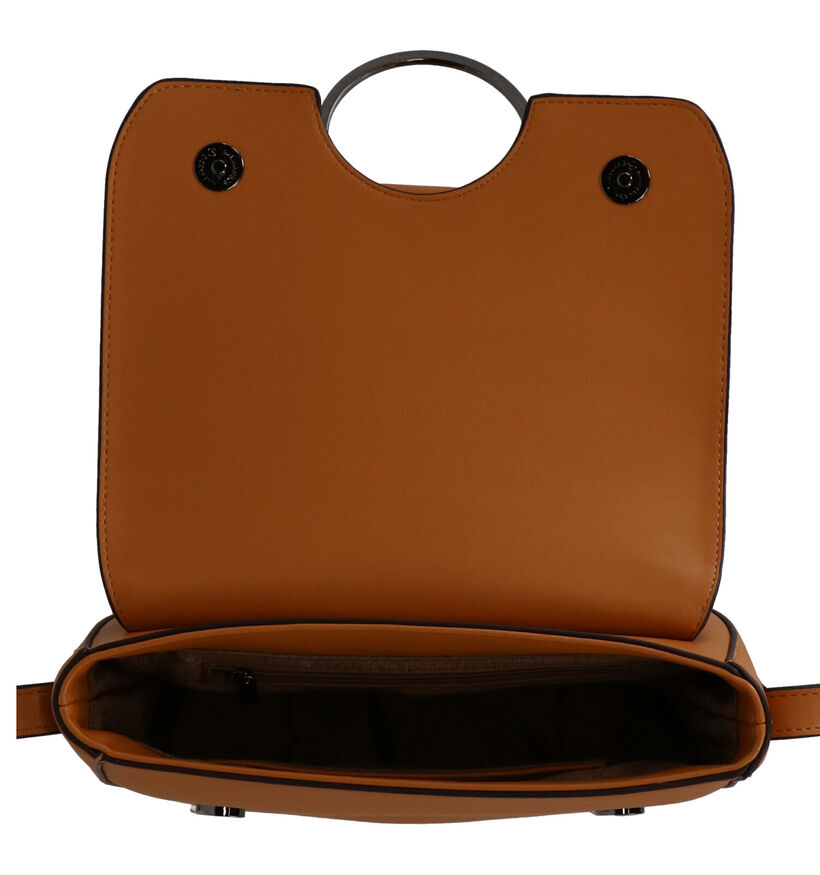 Laurent David Cavalaire Gele Crossbody Tas in kunstleer (259990)