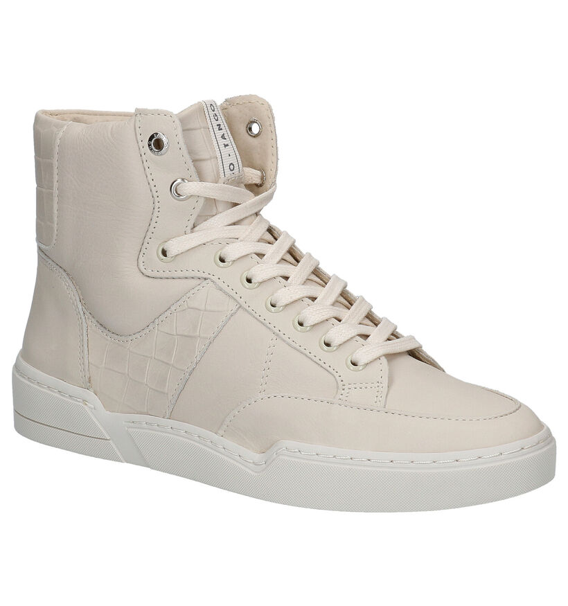 Tango Brooke Beige Sneakers voor dames (300155) - geschikt voor steunzolen