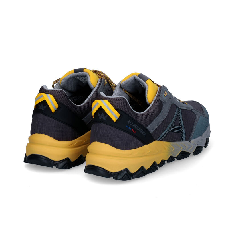 Allrounder Challenge-Tex Grijze Wandelschoenen voor heren (307316) - geschikt voor steunzolen