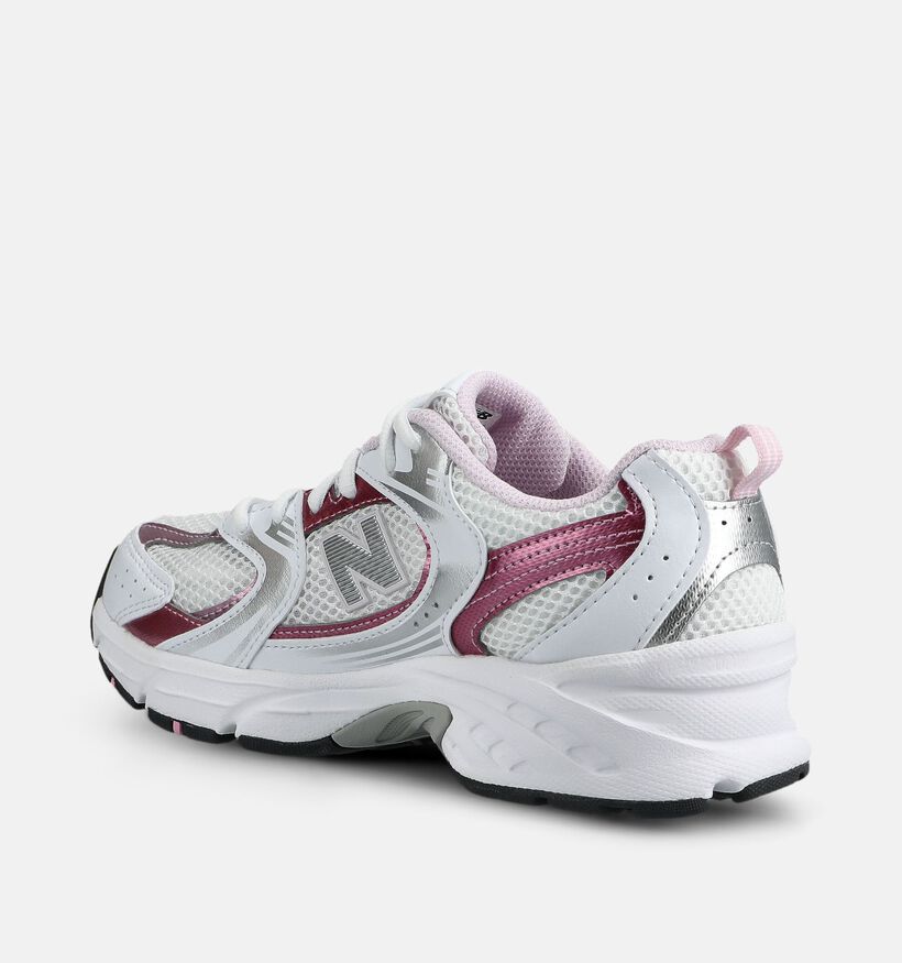 New Balance GR530 Witte Lage Sneakers voor meisjes (375132) - geschikt voor steunzolen