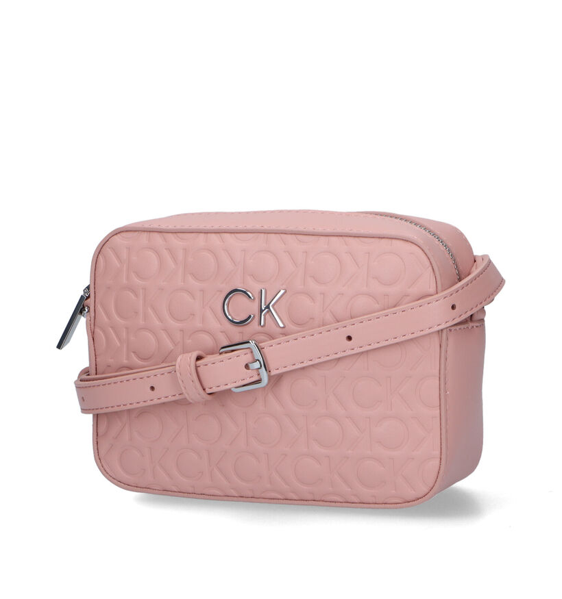 Calvin Klein Re-Lock Sac porté croisé en Rose pour femmes (326158)