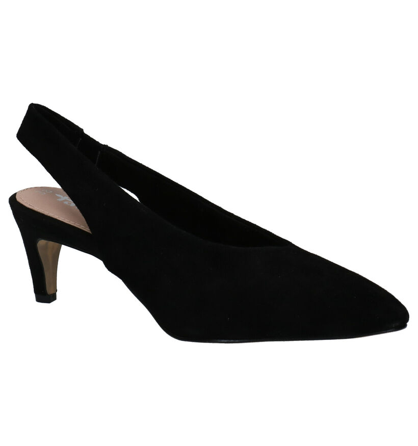 Tamaris TOUCH it Zwarte Pumps in daim (269740)