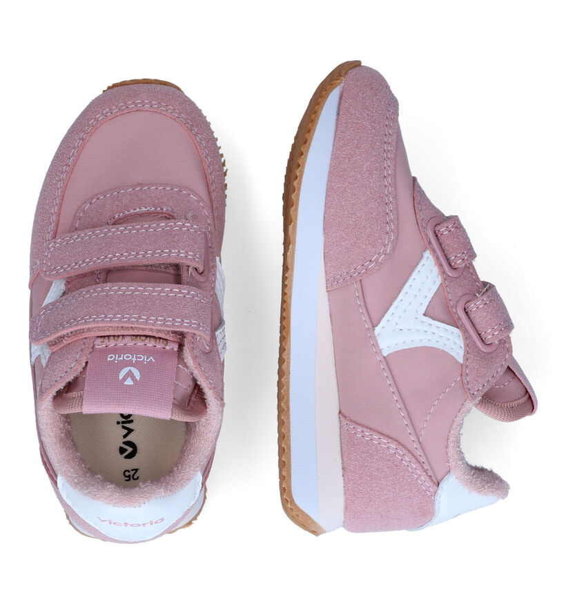 Victoria Baskets basses en Rose pour filles (305873)