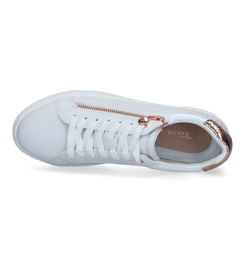 Tamaris Beige Paltform Sneakers voor dames (320509) - geschikt voor steunzolen