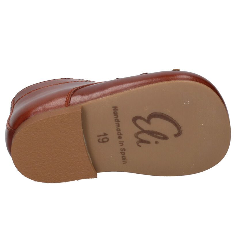 Eli Cognac Babyschoentjes in leer (260863)