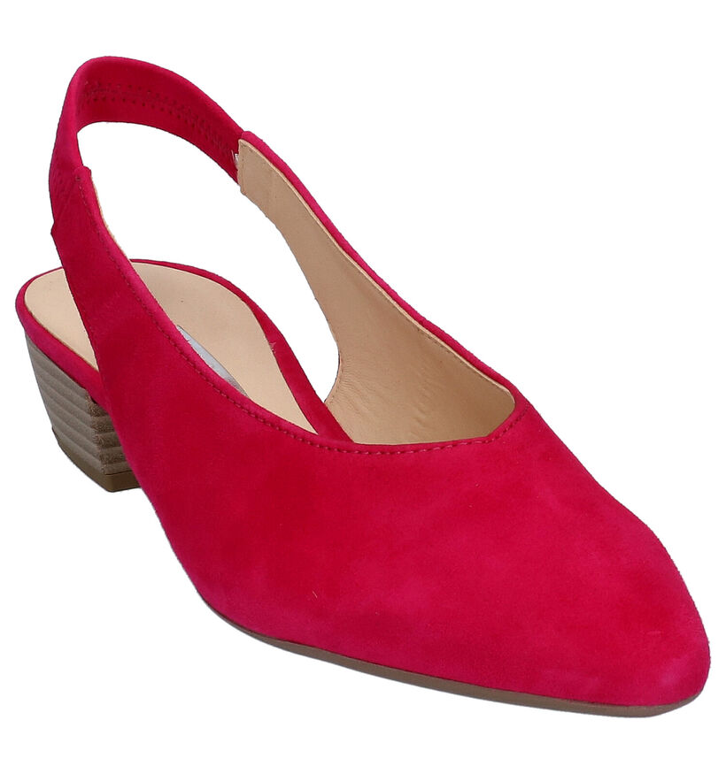 Gabor Blauwe Pumps in daim (271702)