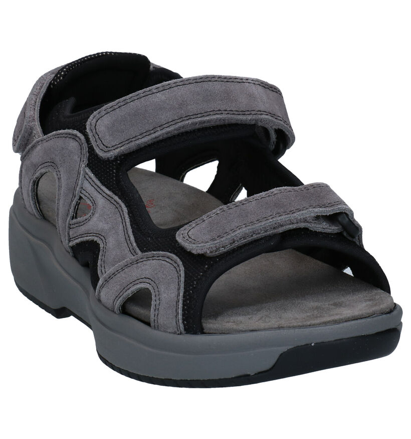 Xsensible Stretchwalker Timor Grijze Sandalen in daim (290313)