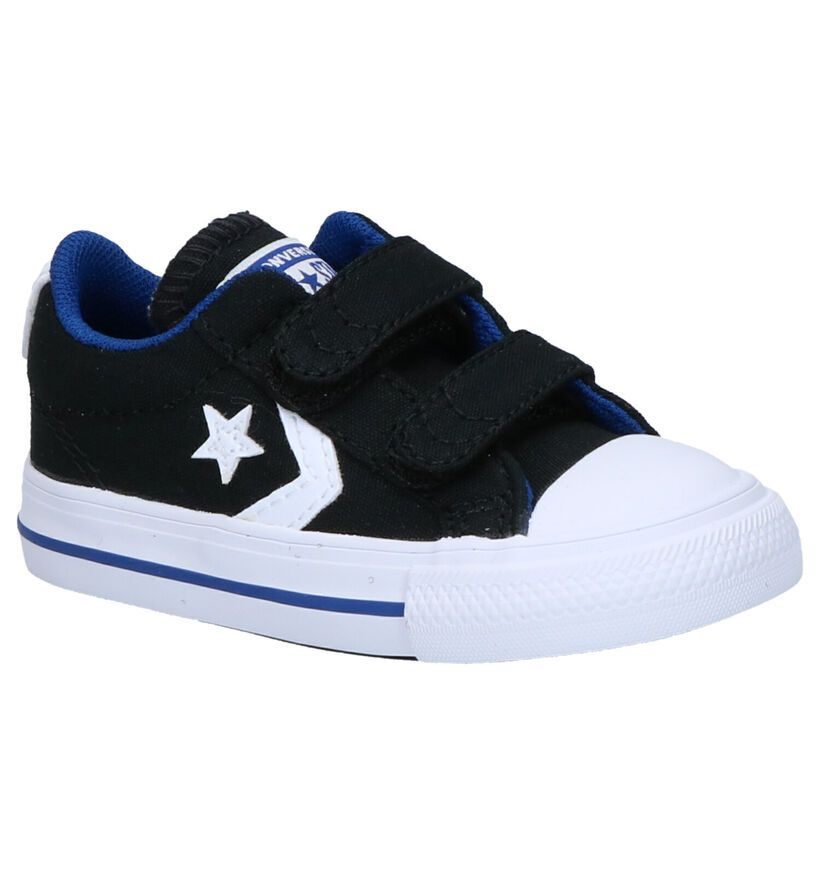 Converse Starplayer 2V OX Zwarte Sneakers in stof (266030)