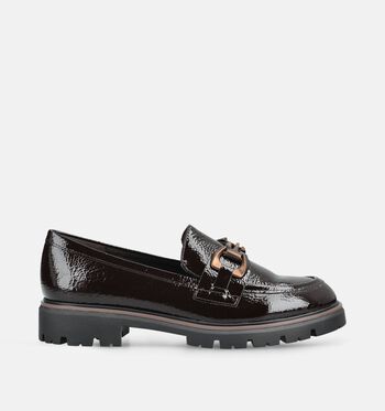 Marco Tozzi Chaussures plates Marron/Taupe