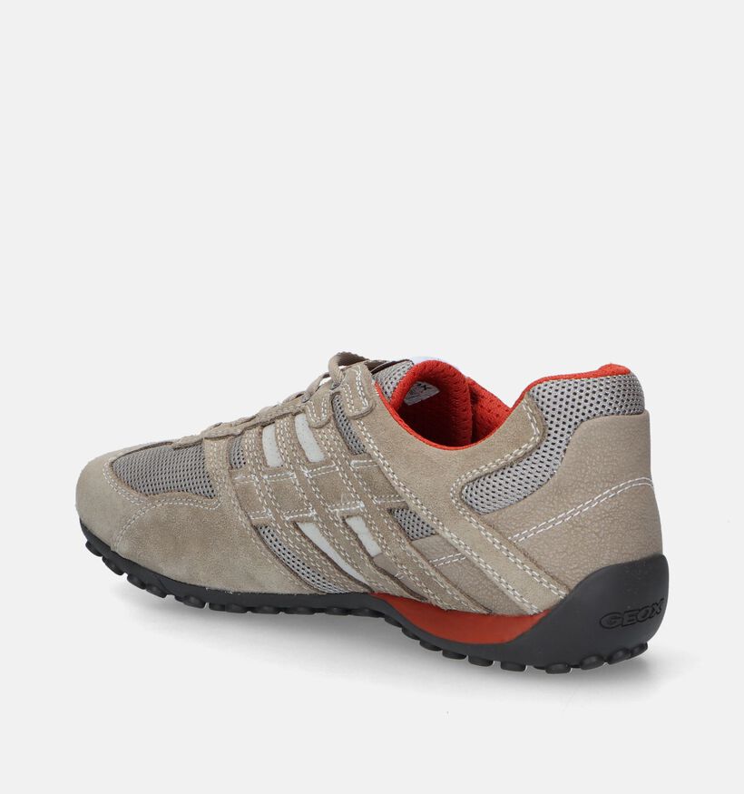 Geox Snake Beige Casual Schoenen voor heren (266960) - geschikt voor steunzolen