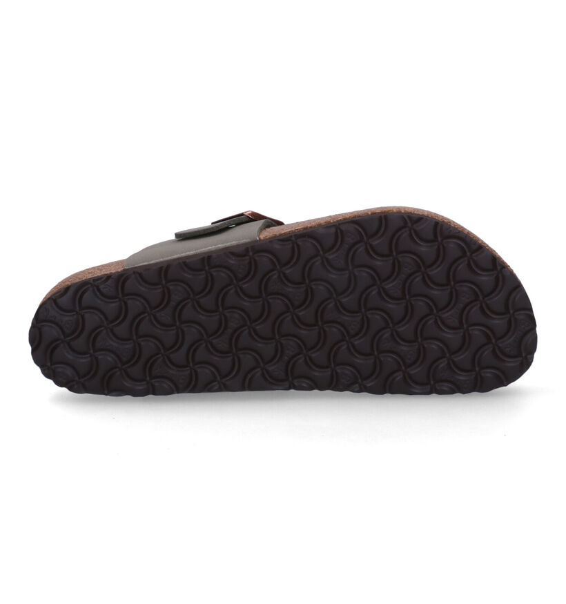 Birkenstock Ramses Zwarte Teenslippers voor heren (322799)