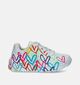 Skechers X Jgoldcrown Uno Lite Witte Sneakers voor meisjes (350338) - geschikt voor steunzolen
