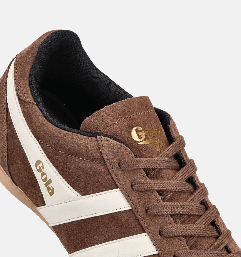 Gola Chase Donkerbruine Sneakers voor heren (368579) - geschikt voor steunzolen