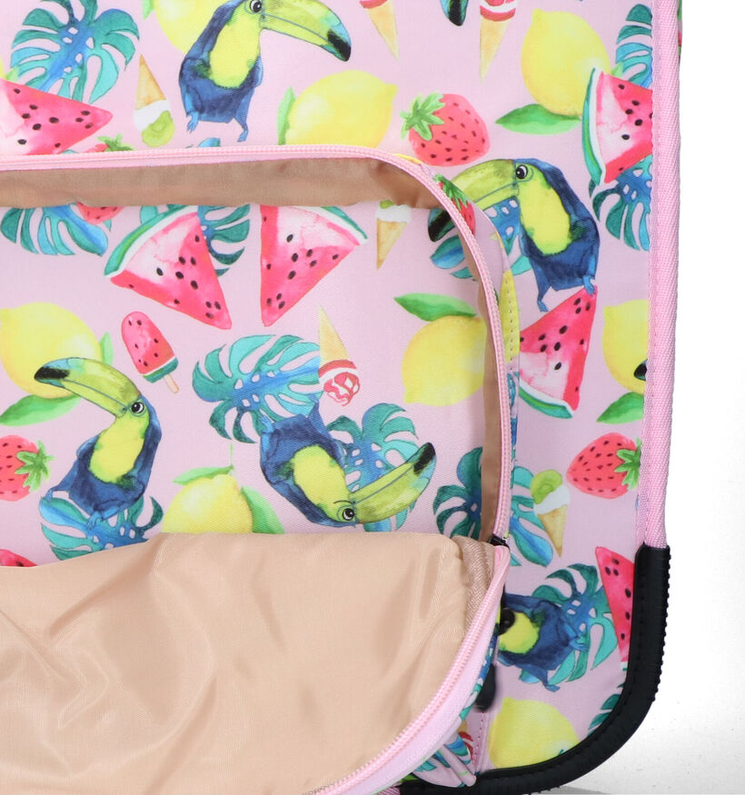 Pick & Pack Tropical Fruit Cartable en Rose pour filles (312386)