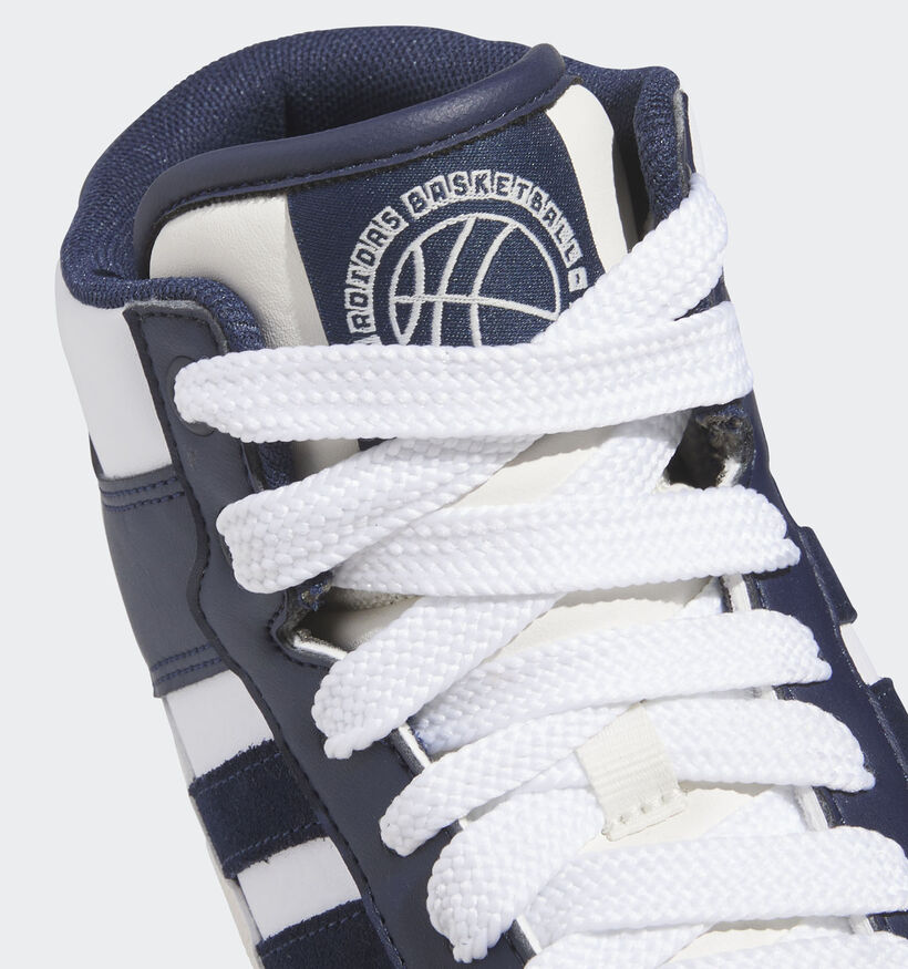 adidas Rapid Court Mid Baskets montantes en Bleu foncé pour hommes (357283) - pour semelles orthopédiques