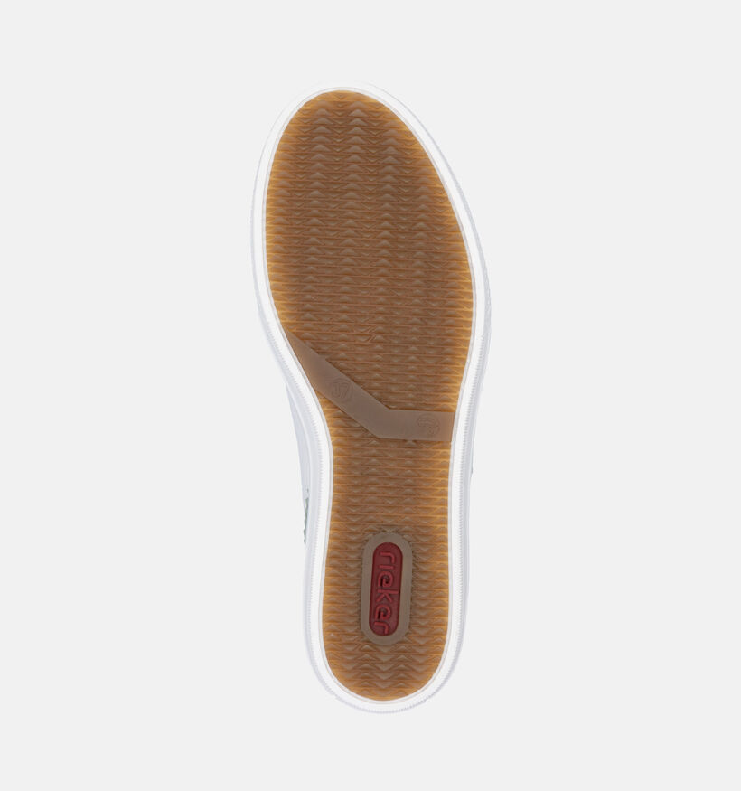 Rieker Witte Veterschoenen voor dames (351232)