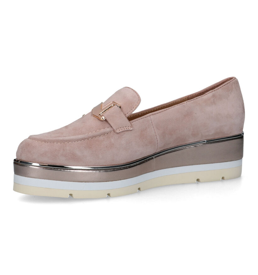 Nathan-Baume Beige Mocassins voor dames (324414)