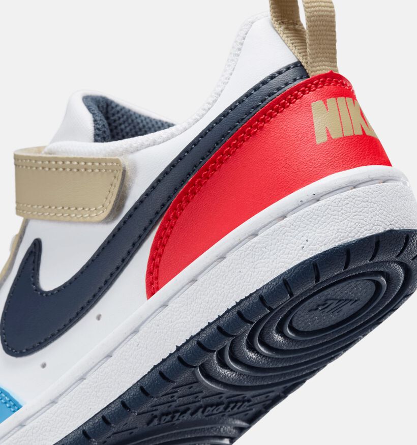 Nike Court Borough Witte Schoenen voor jongens, meisjes (367263) - geschikt voor steunzolen