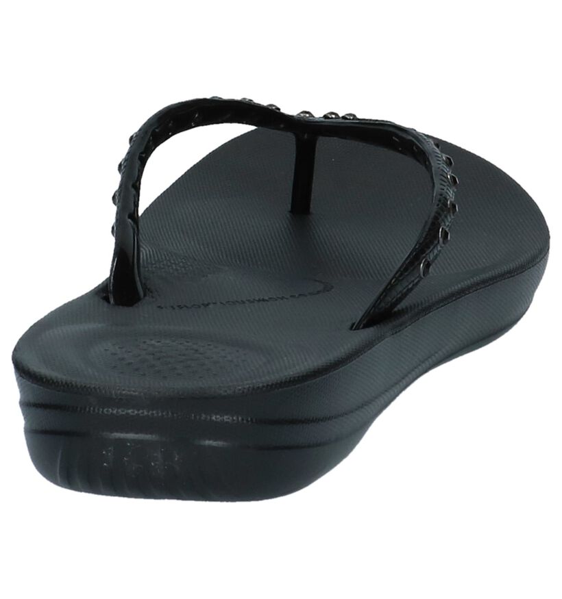 Zwarte Teenslippers FitFlop Iqushion Ergonomic, , pdp