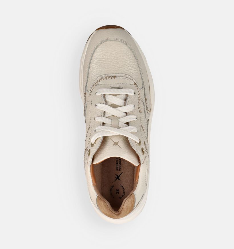 Xsensible Ponte Vecchio Ecru Sneakers voor dames (379712) - geschikt voor steunzolen