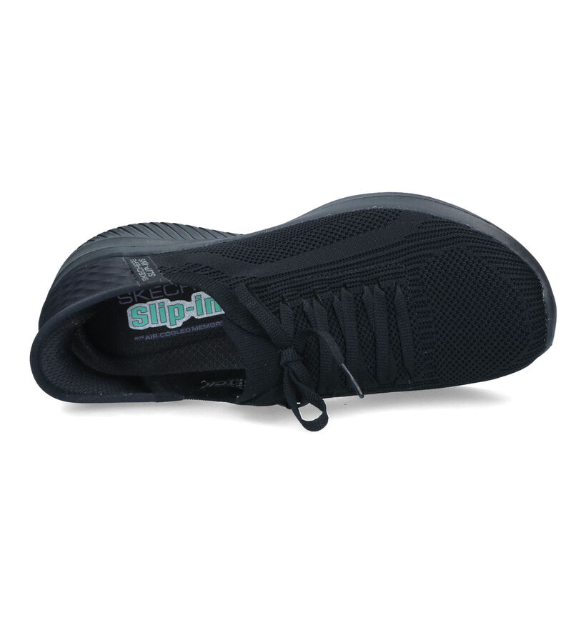 Skechers Ultra Flex 3.0 Brilliant Path Zwarte Slip-ins voor dames (328126) - geschikt voor steunzolen