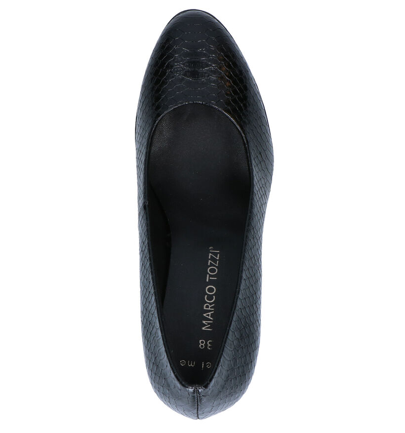 Marco Tozzi Zwarte Pumps in kunstleer (277609)