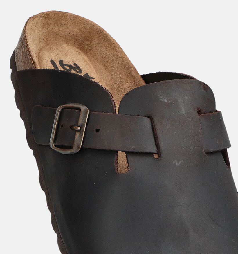 Big Leaf Donkerbruine Slippers voor heren (371826)