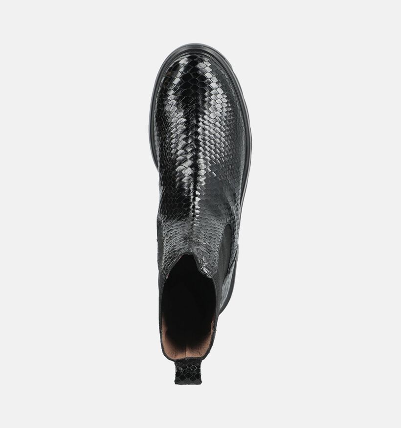 Wonders Zwarte Boots Chelsea voor dames (381443)