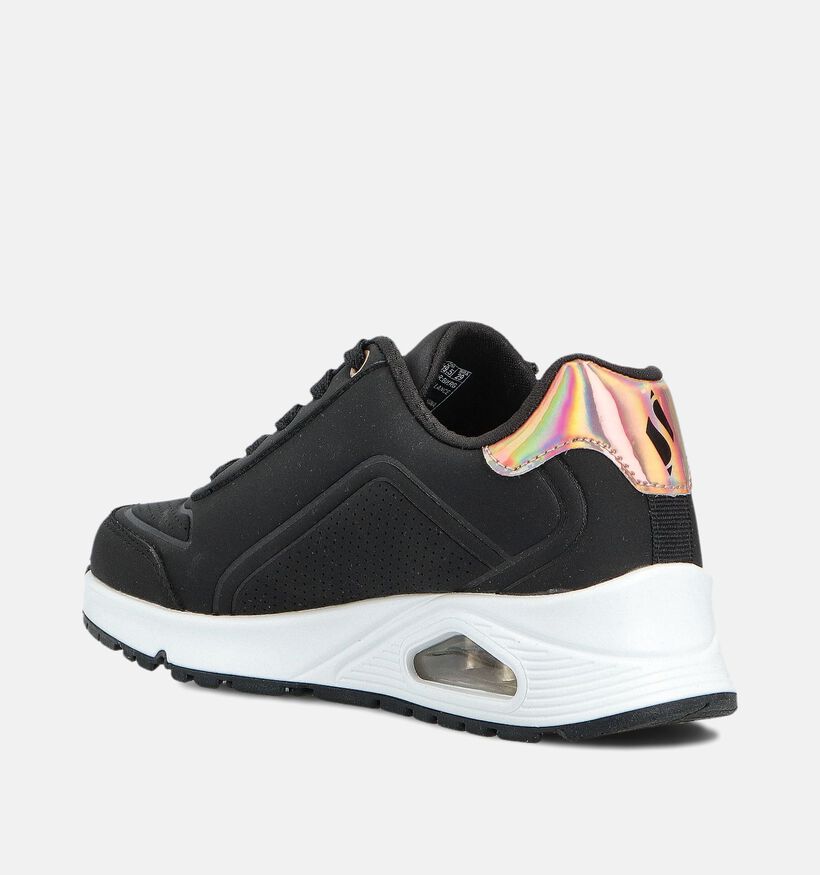 Skechers Street Uno Gen1 Zwarte Sneakers voor meisjes (360946) - geschikt voor steunzolen