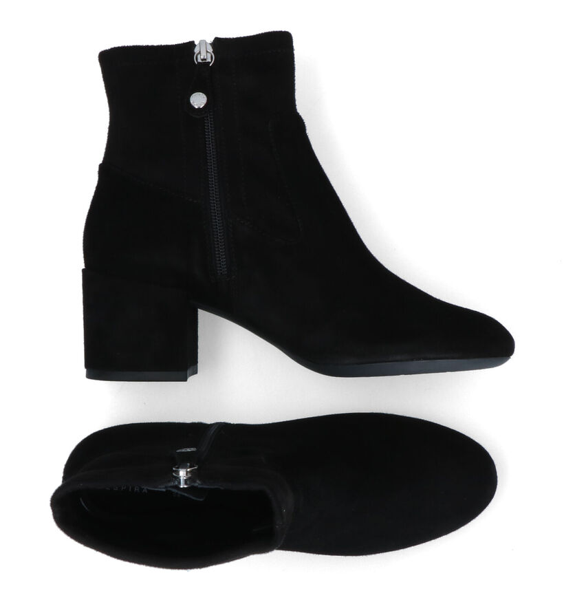 Geox Eleana Bottillons en Noir en daim (316147)