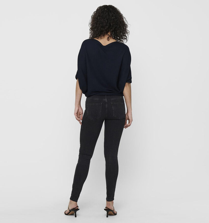 JDY New Behave Batsleeve Pull Knit Donkerblauwe Trui voor dames (359923)