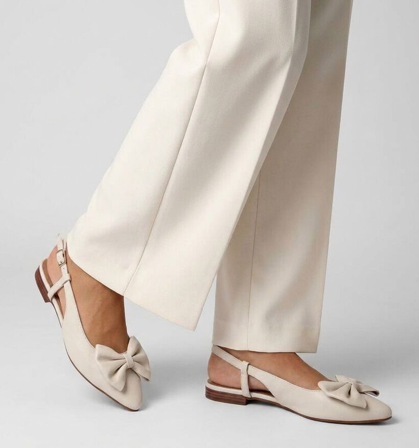 Laurent David Ballerines en Blanc pour femmes (373775)