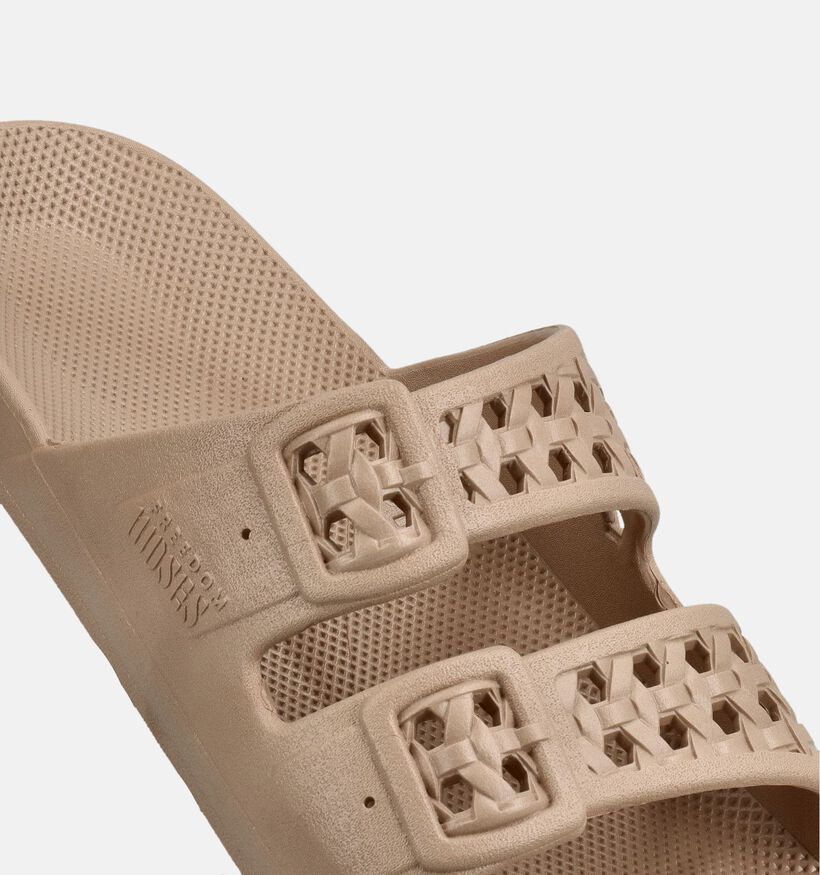 Freedom Moses Paz Claquettes en Beige pour femmes (370853)