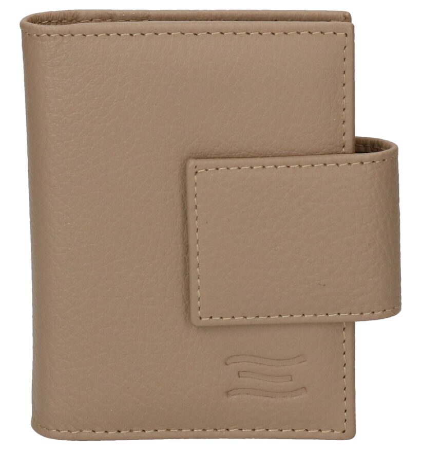 Crinkles Porte-cartes en Marron en cuir (263713)