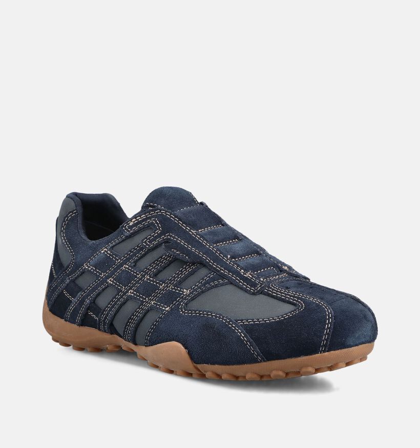 Geox Snake Original Donkerblauwe Sneakers voor heren (360116) - geschikt voor steunzolen