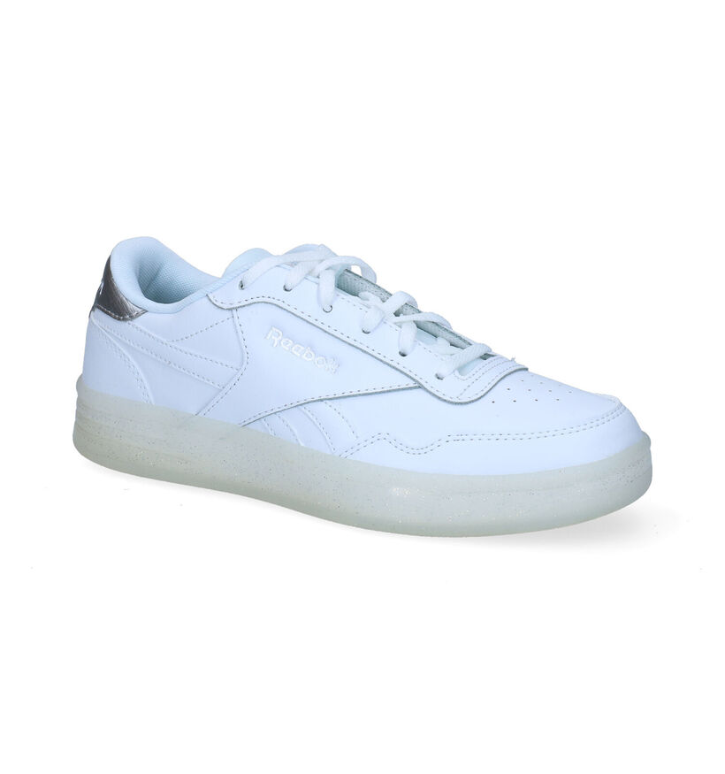 Reebok Royal Techque Baskets en Blanc en simili cuir (293480)