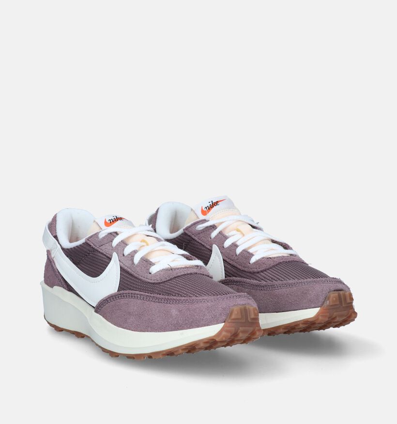 Nike Waffle Debut Refresh Baskets en Mauve pour femmes (332426)