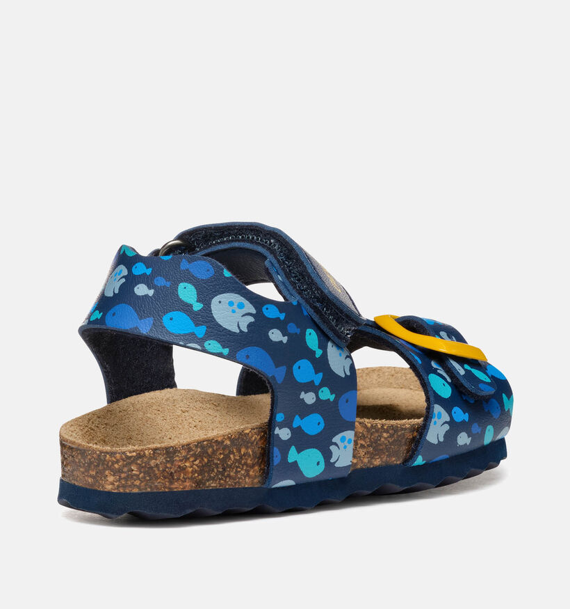 Geox Chalki Sandales pour bébé en Bleu pour garçons (352916)