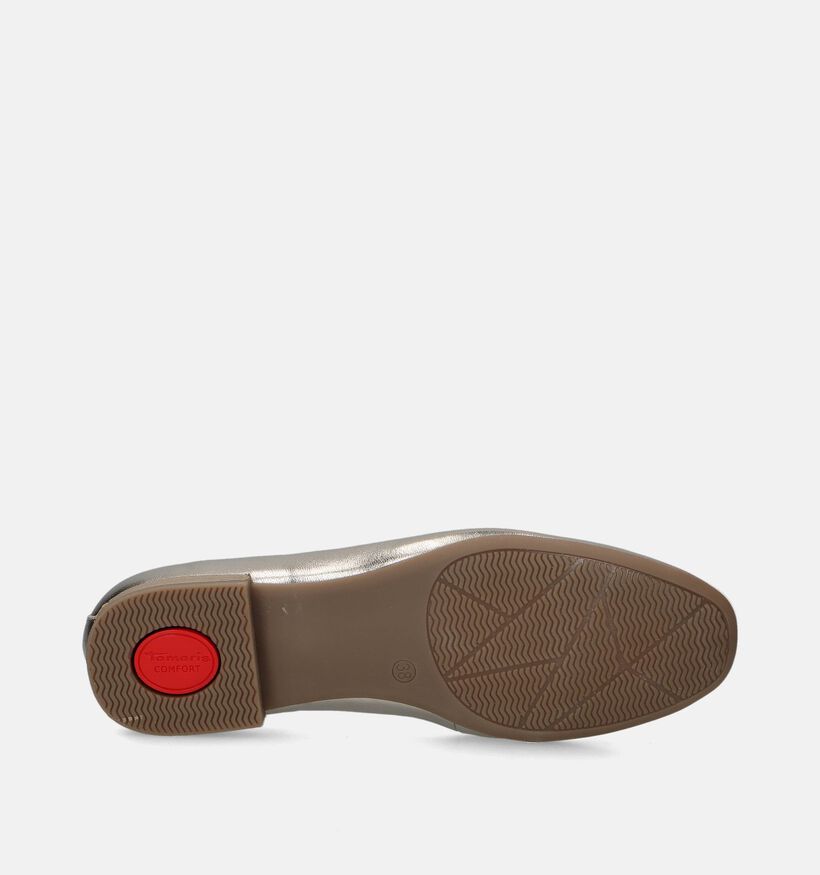 Tamaris Comfort Gouden Loafers voor dames (336038) - geschikt voor steunzolen