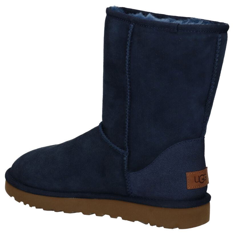 UGG Classic Short Bottes en Cognac en nubuck (313768)