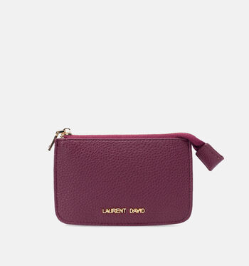 Laurent David Petite maroquinerie Noir/Or rose/Bordeaux