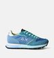 Sun68 Ally Color Explosion Blauwe Sneakers voor dames (351704) - geschikt voor steunzolen