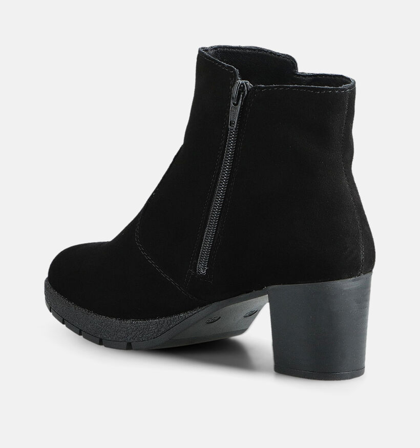 Rieker Bottines à talons en Noir pour femmes (363525) - pour semelles orthopédiques