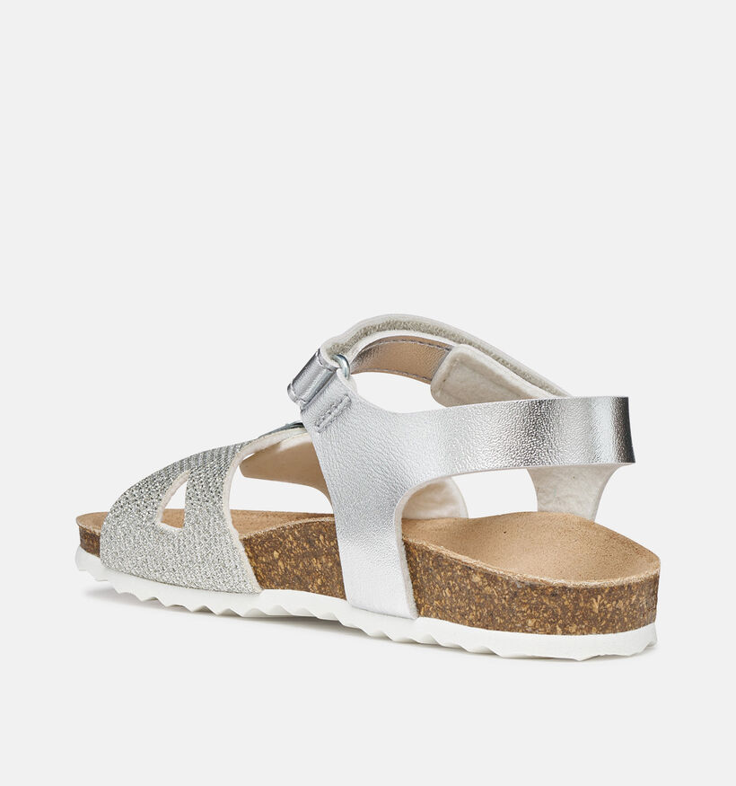 Geox Obnew J Adriel Zilveren Sandalen voor meisjes (370113)