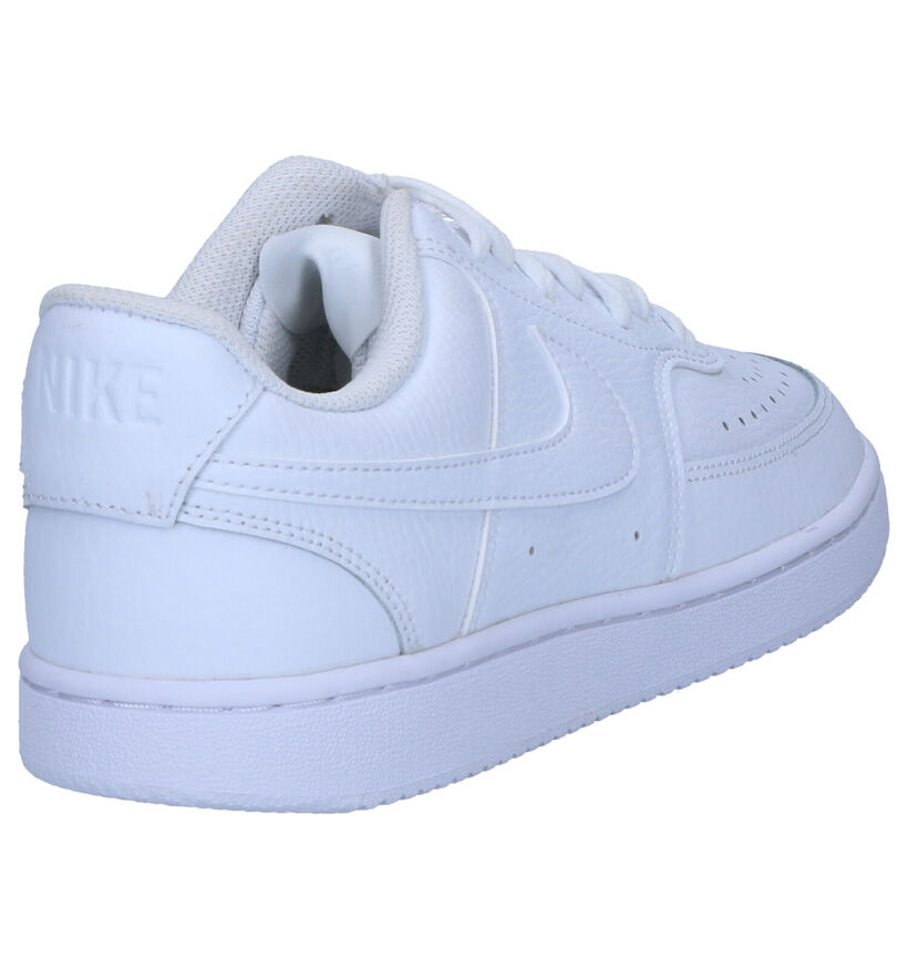 Nike Court Vision Low Baskets en Blanc pour femmes (334885)