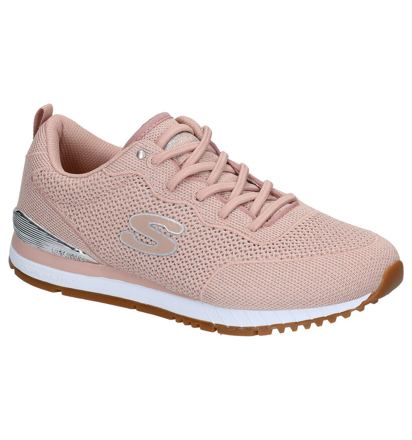 Skechers Roze Sneakers in stof (272788)